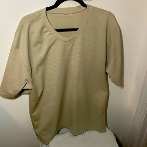 Tan XL Patterned Shirt